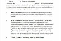 master service agreement template master service contract agreement template
